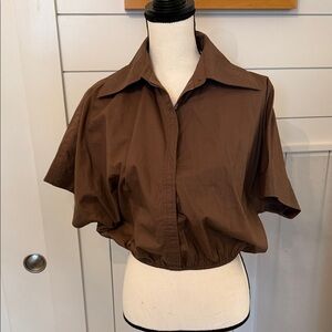 Omika Brown Women's Top - XS